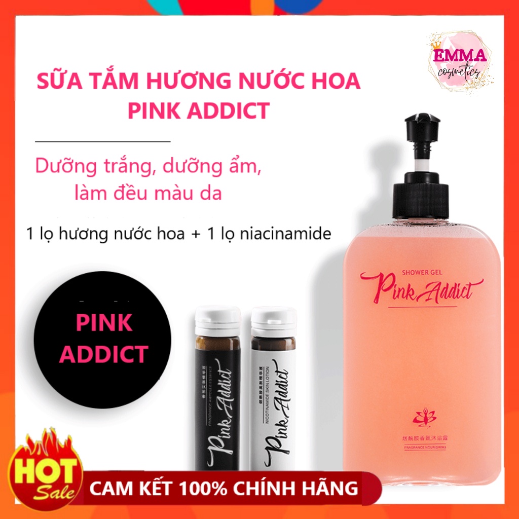 Sữa tắm PINK ADDICT hương nước hoa DIY Perfume Shower Gel (PA85)