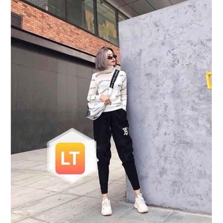 quần nỉ thêu BT