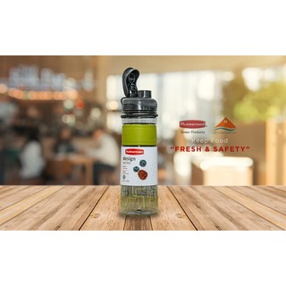 Bình Nước Rubbermaid Bằng Nhựa Tritan Màu Xanh Lục, Bình Nước 600ml - Chính Hãng