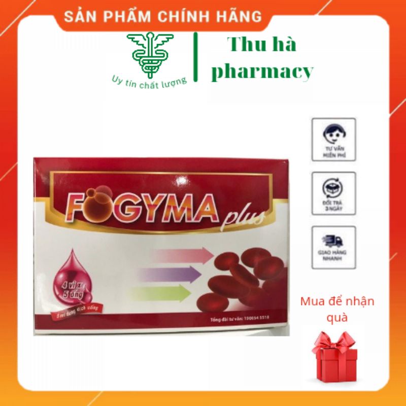 [CHÍNH HÃNG] Fogyma Plus bổ sung sắt,hỗ trợ  thiếu máu thiếu sắt