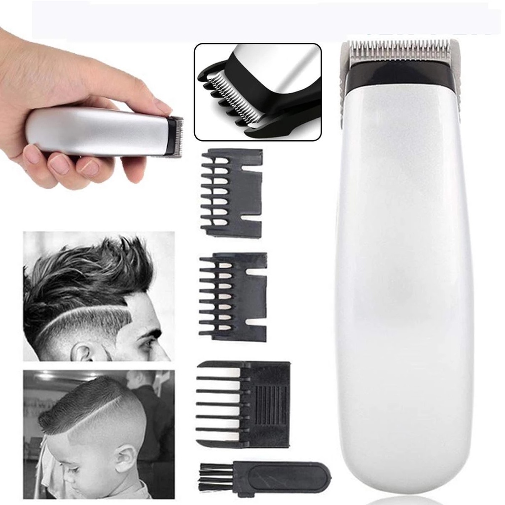 [Hàng mới về]  Tông đơ cắt tóc KEMEI-666 mini bằng thép không gỉ tạo kiểu khi cạo râu và cắt tóc cho nam tiện dụng【Texas053】