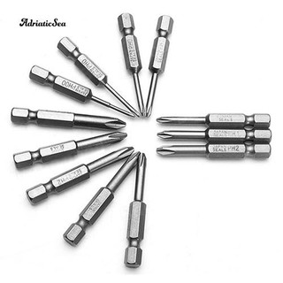 Bộ 12 đầu tua vít bốn cạnh 50mm 1/4 Inch