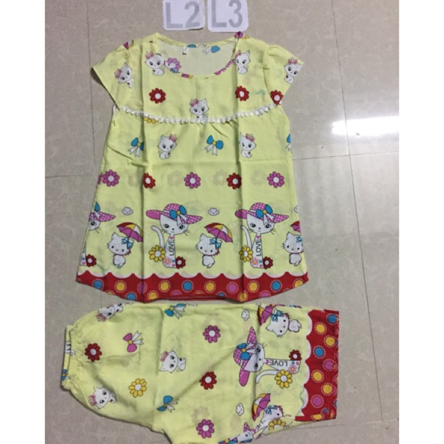 Bộ Tole Ren lửng size 3