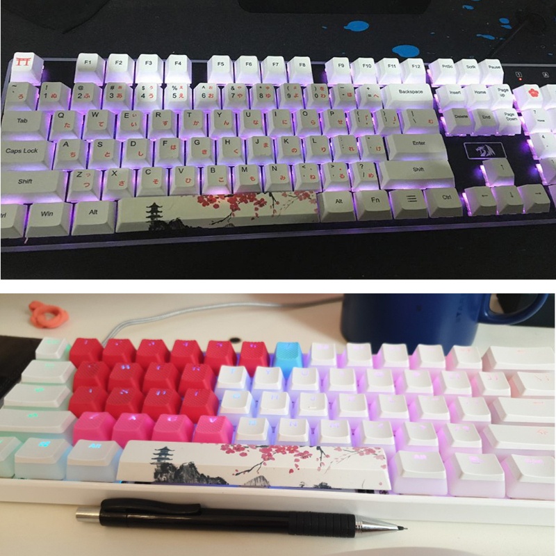 Nắp Phím Space Thay Thế PBT 6.25U Cho Bàn Phím Cơ DIY gk61 gk