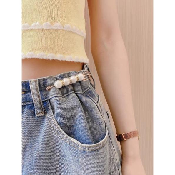 ❤️ Set cài áo, gim quần áo đính ngọc trai đen nhân tạo siêu xinh pk 1 ❤️