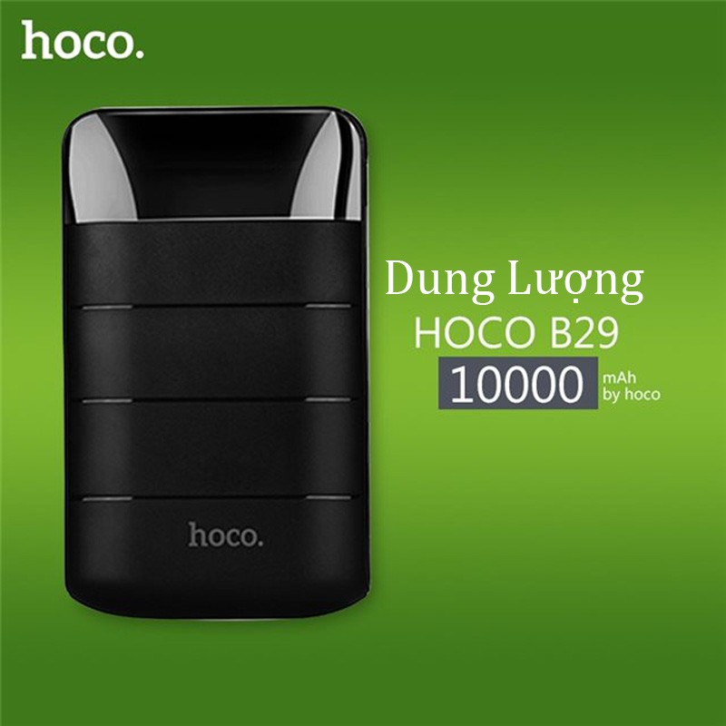 PIN SẠC DỰ PHÒNG 10000mAh Hoco B29 có màn hình hiển thị phần trăm