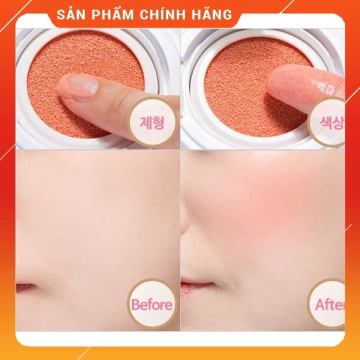 Má Hồng Dạng Cushion Bền Màu, Lâu Trôi 3CE Blush Cushion