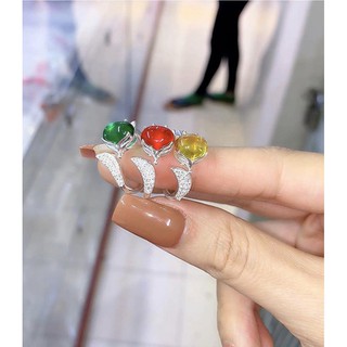 [bão giá hàng mới] Nhẫn hồ ly bạc ta cho phái nữ