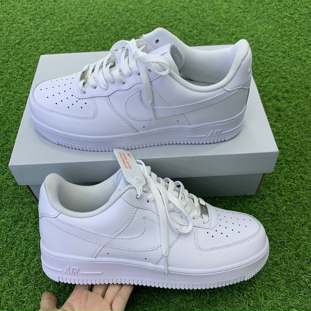 Giày Nữ Nam Nike Air Force 1 AF1 Trắng Cổ Thấp, Giày Thời Trang Đi Học Đi Chơi Đẹp Hot Trend [H78 - Lucky Shoes VN]