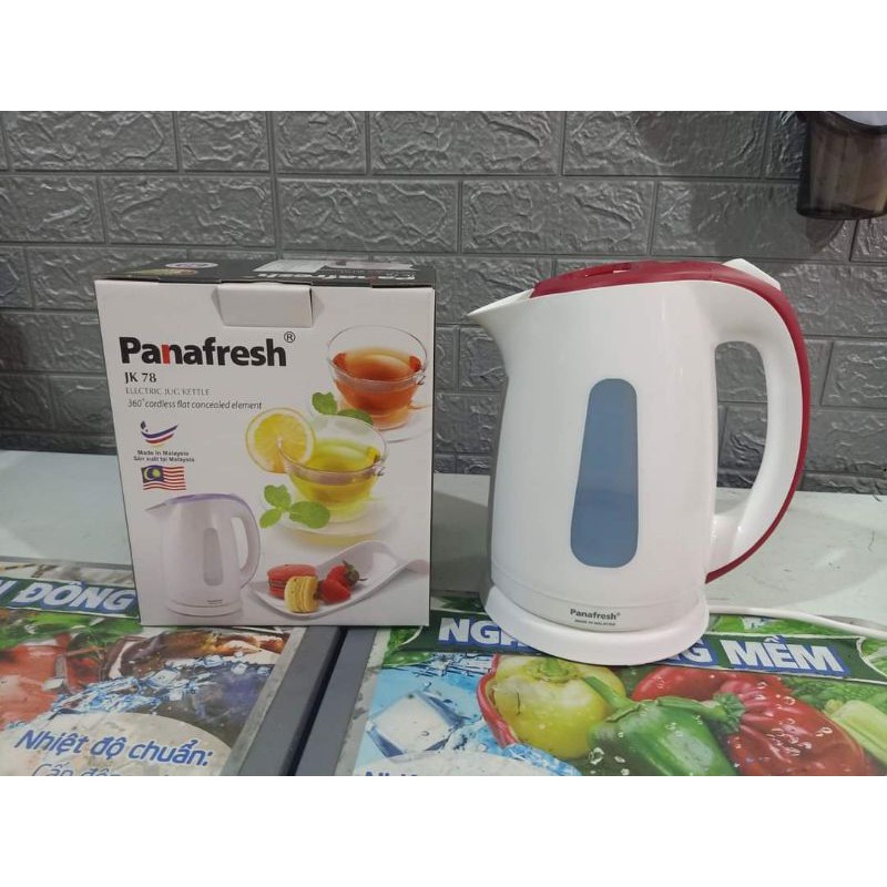 Ấm siêu tốc gì mà vừa đẹp lại vừa nhanh sôi nữa chứ? Chỉ có thể là ấm Panafresh JK_78 sôi và tự động tắt sau 10giâ