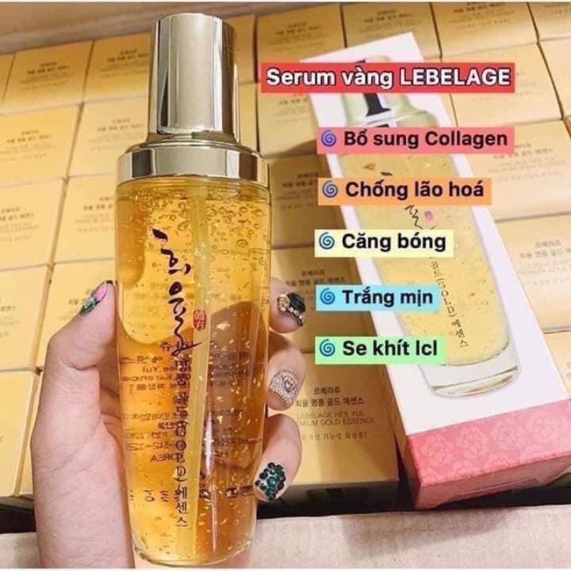 serum dưỡng trắng da dưỡng ẩm tinh chất vàng 24k