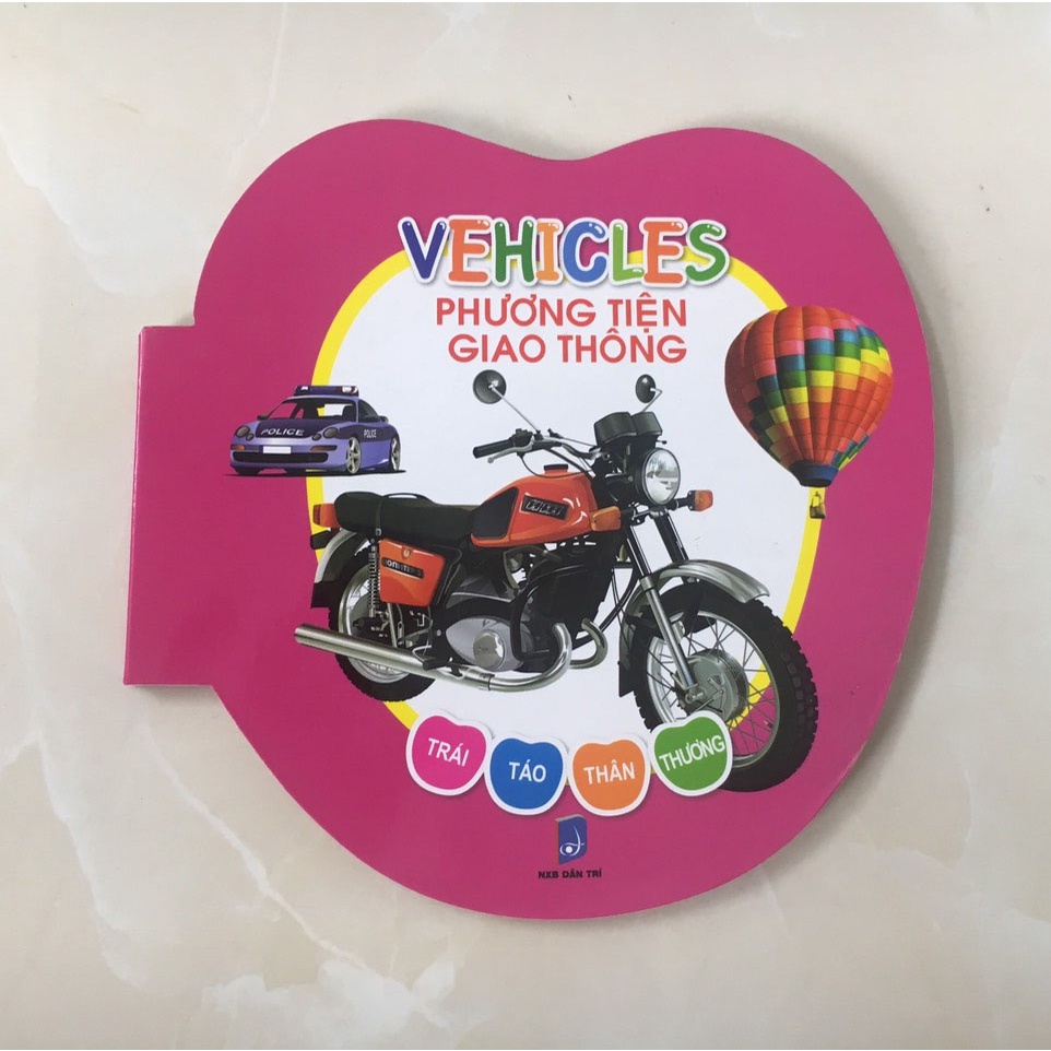 Sách Trái táo thân thương - Phương tiện giao thông