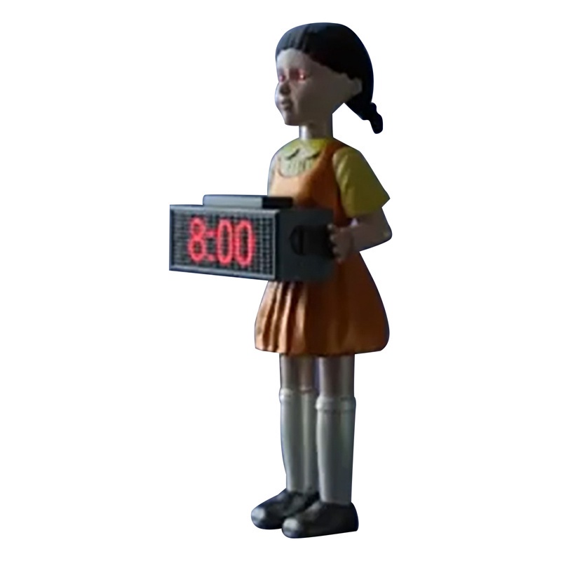 Đồng hồ báo thức để bàn hình mực chơi game độc đáo