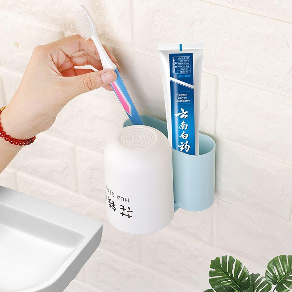 Giá Đỡ Bàn Chải Đánh Răng Gắn Tường Không Cần Đục Lỗ Tiện Dụng