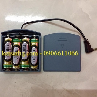 Hộp tiếp pin két sắt khẩn cấp, chân cắm to 3.5