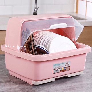 Hộp đựng bát đĩa có nắp đậy chống bụi