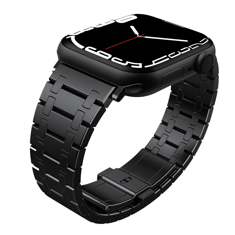 Dây Đeo Inox Cho Đồng Hồ Thông Minh Apple Watch Band 7 6 5 4 41mm 45mm 44 / 40mm iWatch Series SE 3 38 / 42mm AP