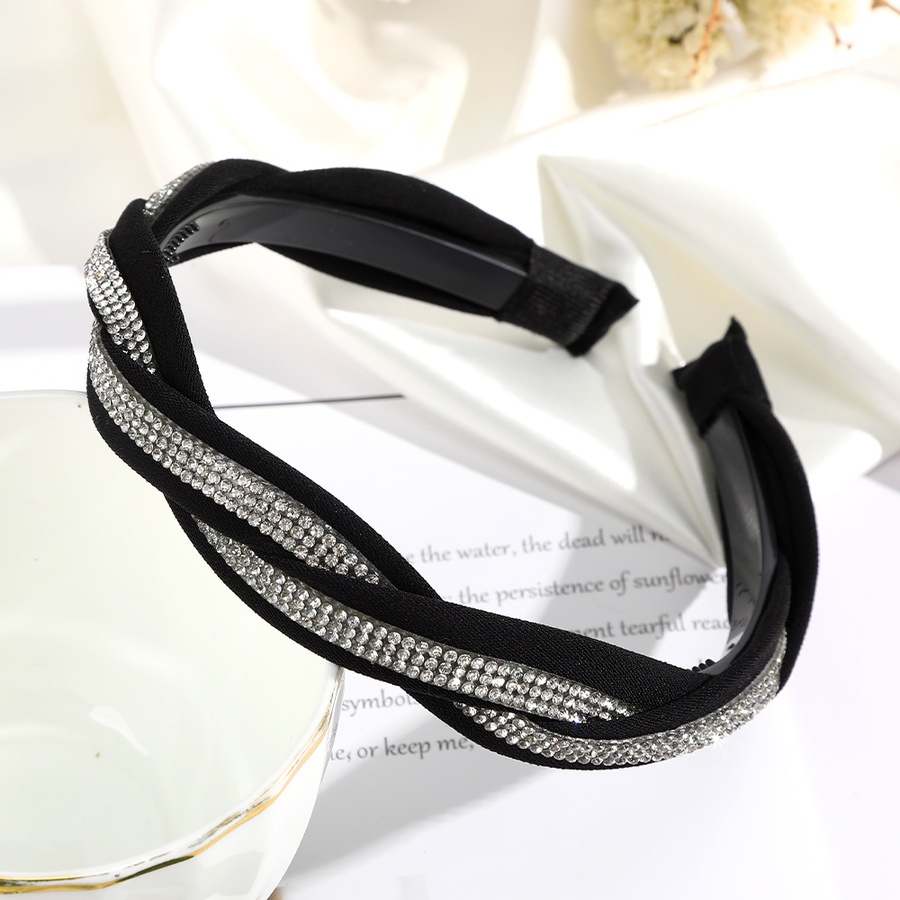 Băng đô cài tóc đính đá thời trang cho nữ