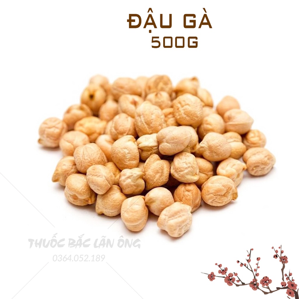 Đậu gà hữu cơ 500g (Hạt dinh dưỡng, nấu soup, làm sữa hạt, tốt cho người ăn kiêng)