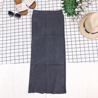 👗👗Chân váy len midi