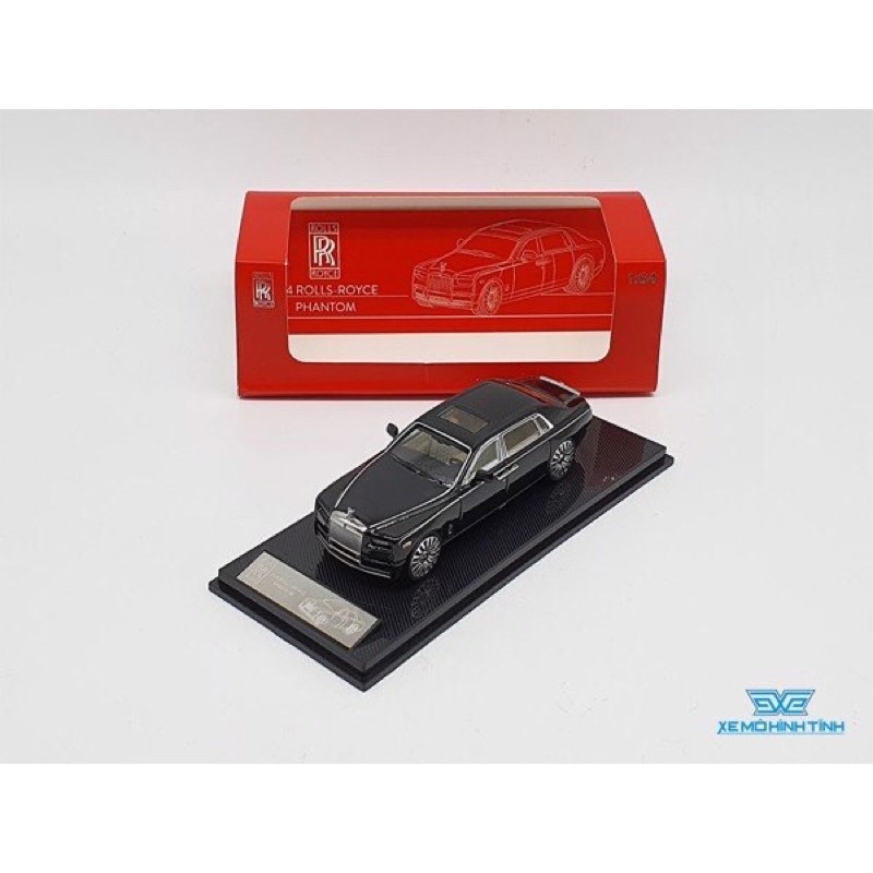 Xe Mô Hình Roll-Royce PhanTom 1:64 Collector's Model ( Đen )