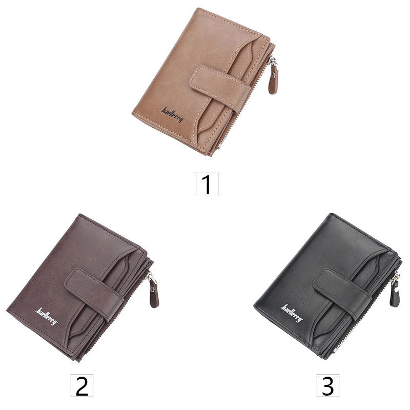 Ví Ngắn Baellerry Chất Lượng Cao Đa Năng Cho Nam