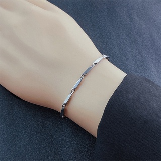 Lắc tay nam 3mm Titan cao cấp
