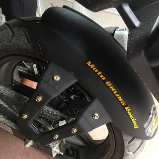 Dè chắn bùn 4 chân thép lắp xe Exciter / Winner Độ xe điện