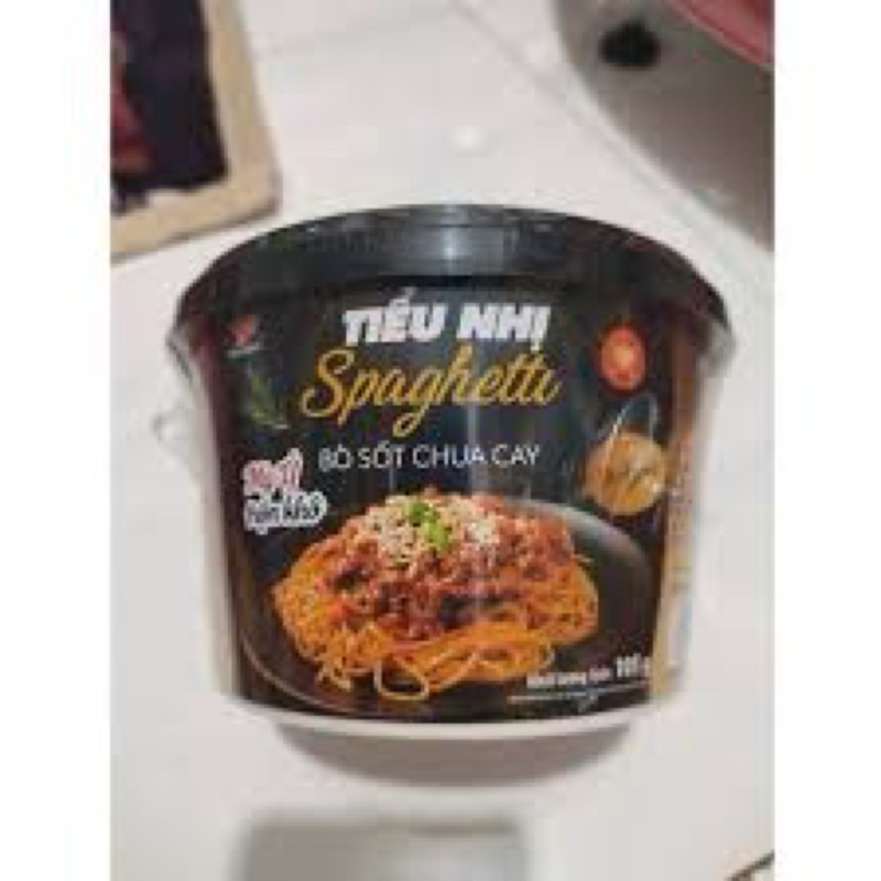 Mì trộn hộp tiểu nhị spaghetti bò sốt chua cay - ảnh sản phẩm 5