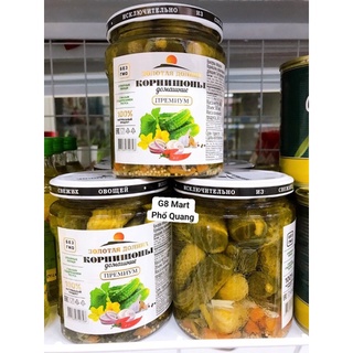 DƯA CHUỘT MUỐI 240gr của Nga