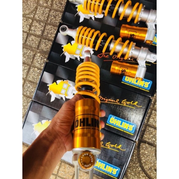 Phuộc Ohlins bình dầu rời, gắn Vario,Click,Mio,Vision...