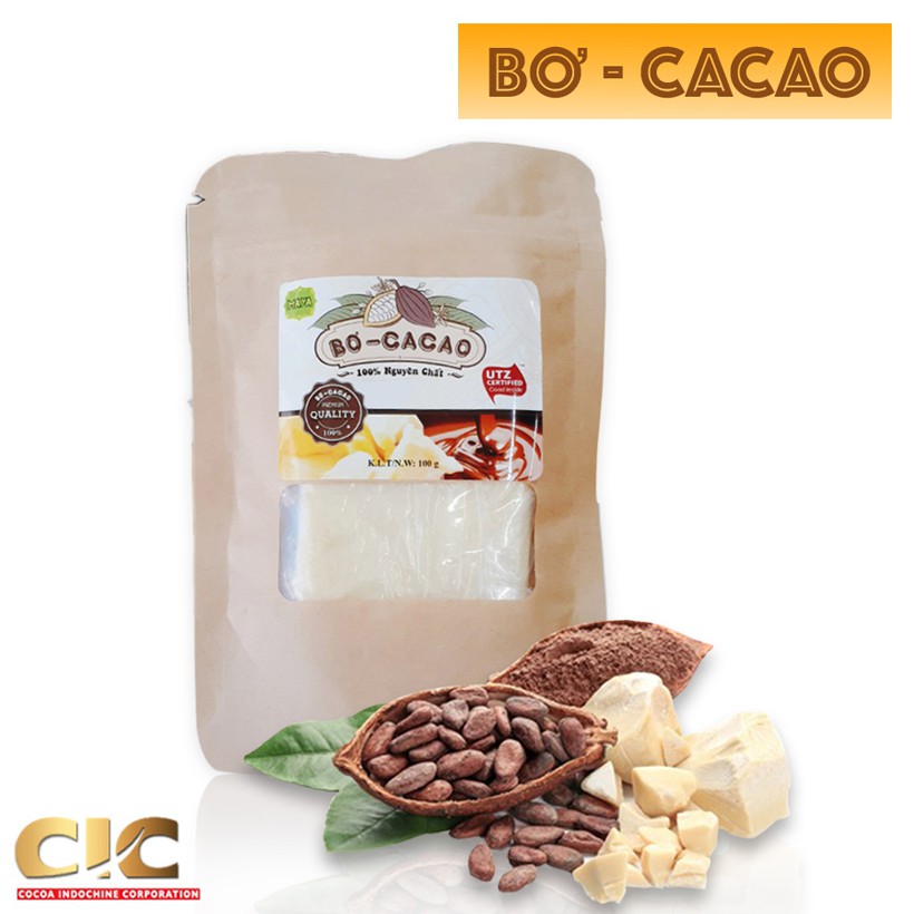 BƠ CA CAO ORGANIC - 100G