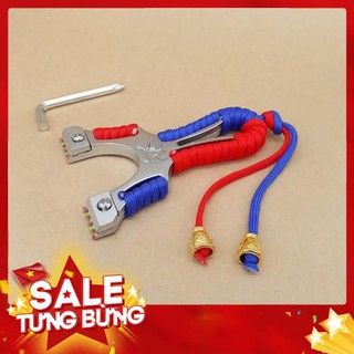 Ná Nhện - Ná Cao Su Hợp Kim Hình Nhện Bắt Vít Có Thước Ngắm Sợi Quang - Kèm 2 thun