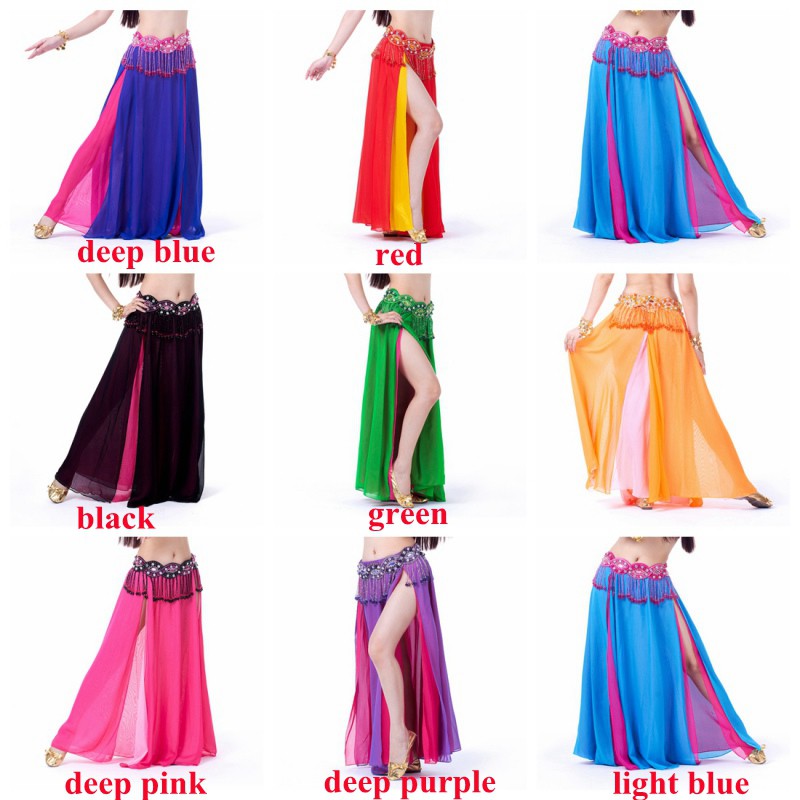 Chân váy Belly Dance 2 mặt thiết kế quyến rũ (8 màu sắc lựa chọn) | BigBuy360 - bigbuy360.vn