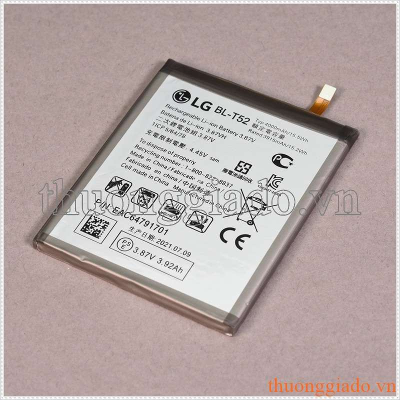 Thay pin LG Wing 5G  3.87V 4000mAh