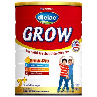 SỮA BỘT VINAMILK DIELAC GROW 2+ 900G (HỘP THIẾC)