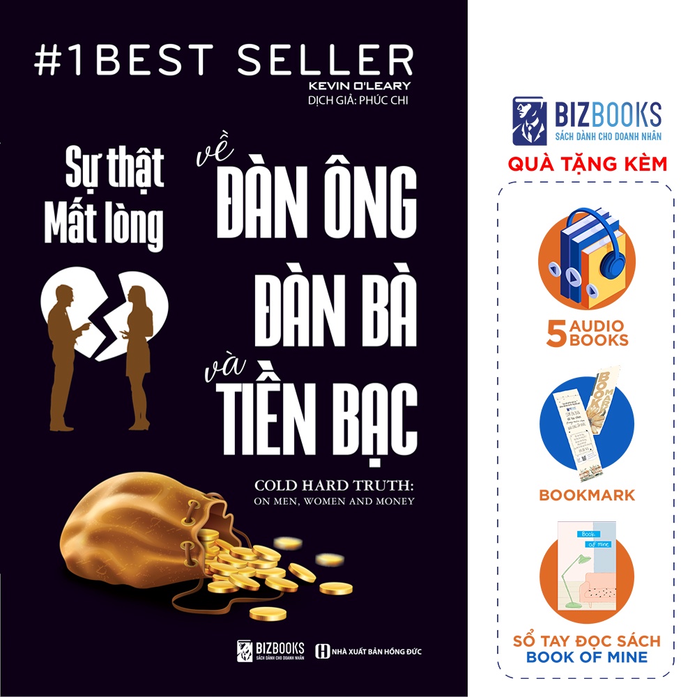 Sách - BIZBOOKS - Sự Thật Mất Lòng Về Đàn Ông, Đàn Bà Và Tiền Bạc - 1 BEST SELLER