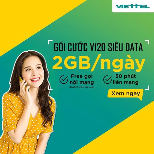 V120 [Miễn phí tháng đầu], Sim V90, V120 Viettel 60G/th, gọi miễn phí nội mạng. ITEL VINAPHONE 90G/th Gọi Vina Miễn phí