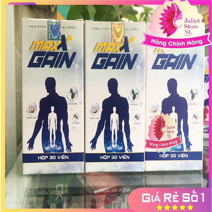 CHÍNH HÃNG MAXXGAIN VIÊN UỐNG TĂNG CÂN CƠ THẦN TỐC HIỆU QUẢ AN TOÀN NHANH CHÓNG MAXX GAIN