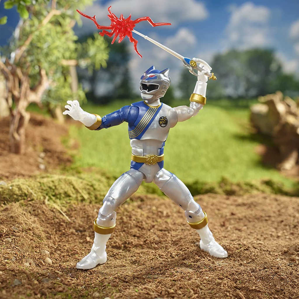 Mô hình nhân vật Hasbro⚡Power Rangers Lightning Collection⚡6 inch Wild Force Lunar Wolf Ranger