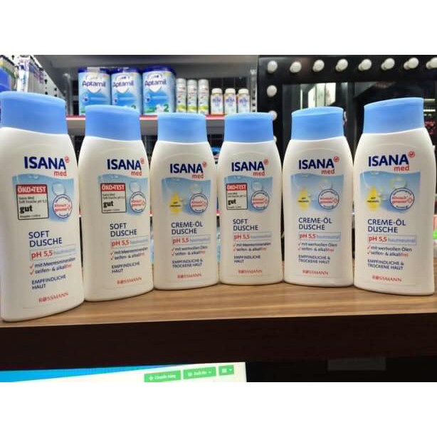 SỮA TẮM ISANA - XÁCH TAY ĐỨC