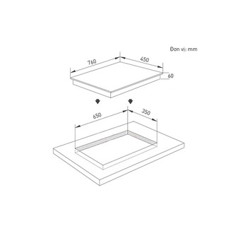 Bếp từ đôi Eurosun EU-TE892G
