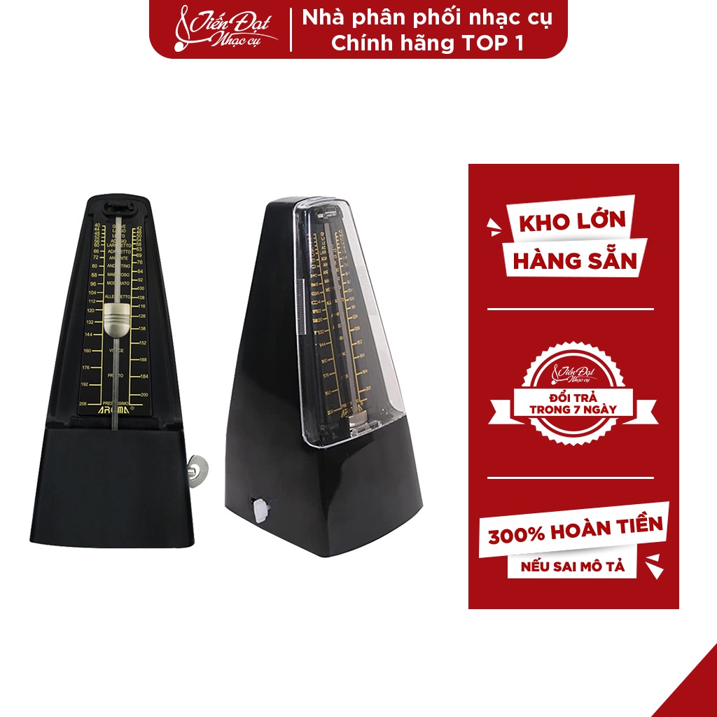 Máy Đếm Nhịp Piano Metronome Aroma AM-706, AM-707 (Có Nắp Bảo Vệ) Giúp Người Chơi Giữ Nhịp Tốt