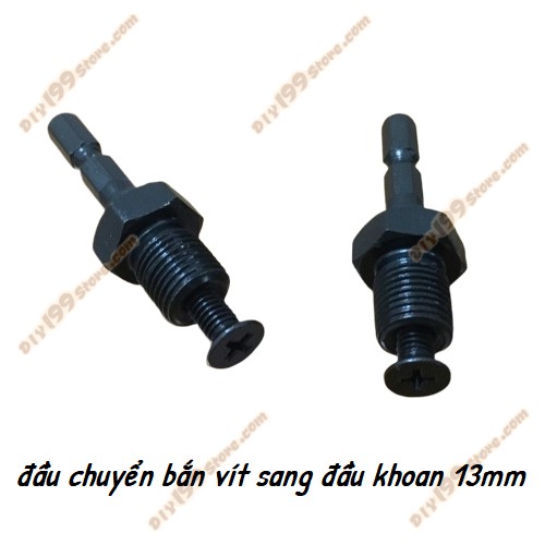 DIY Cốt Chuyển Bắn Vít Sang Đầu Khoan 13mm