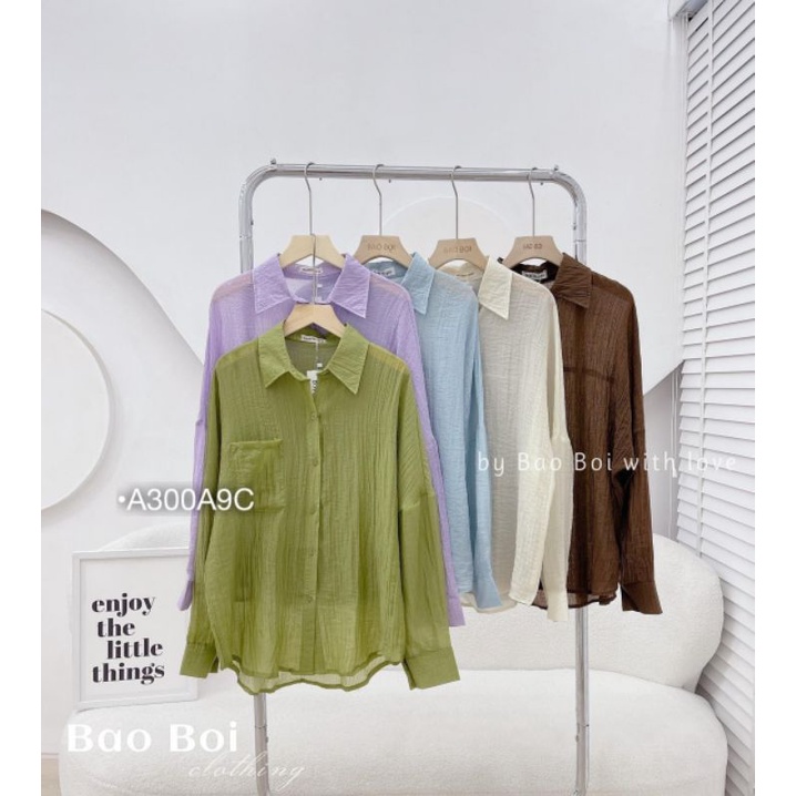 Áo Sơ Mi Zara Dài Tay Túi Ngực Form Rộng Ulzzang Vải Đũi Mỏng