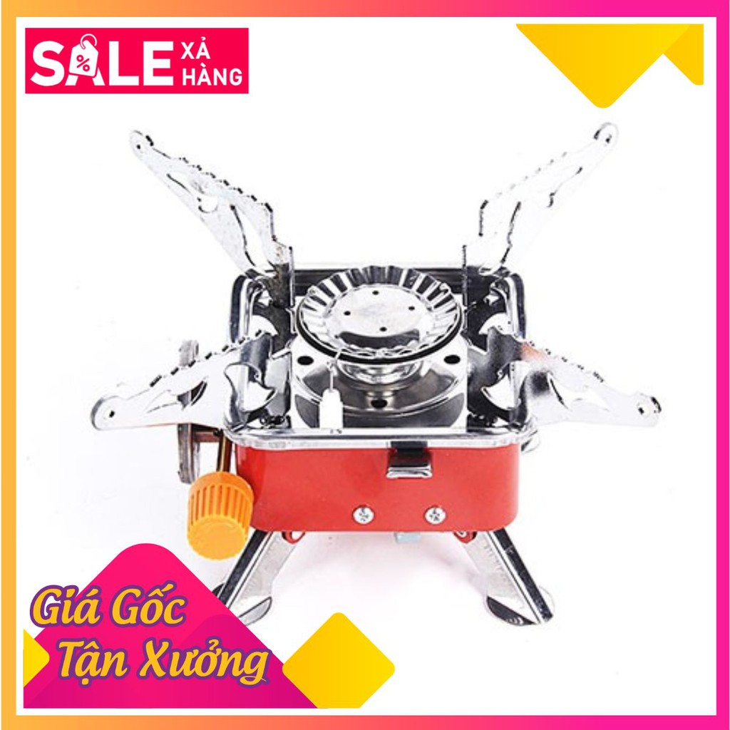 Bếp Gas Mini Du Lịch Xếp Gọn Tiện Dụng