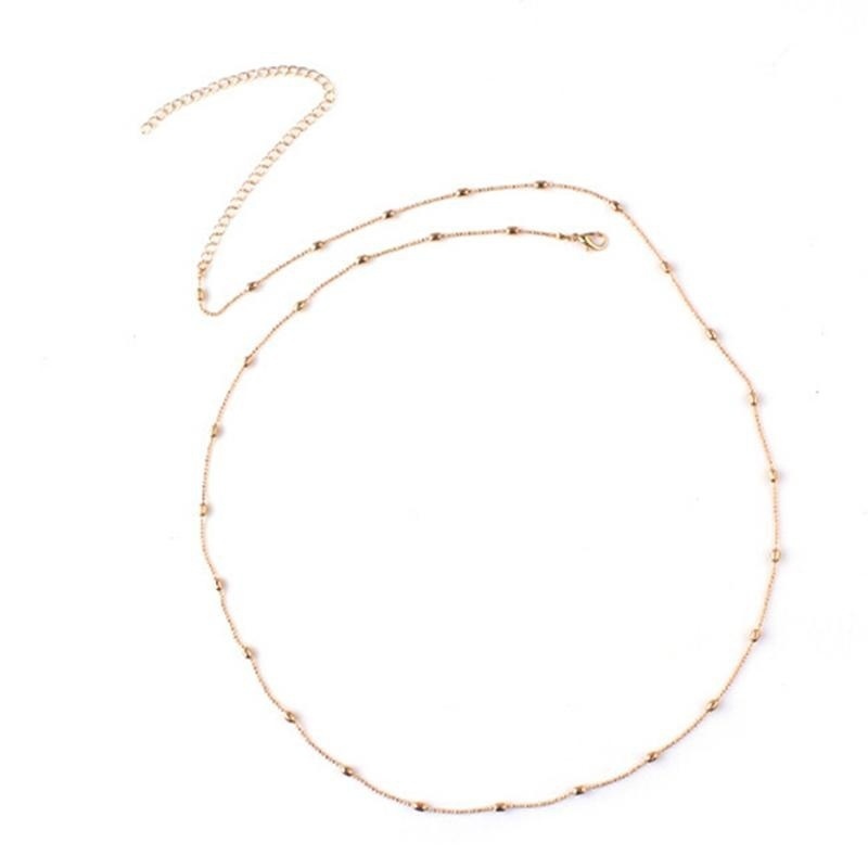 Dây Đeo Hông Mạ Vàng / Bạc Kiểu Dáng Đơn Giản Thời Trang Cho Nữ