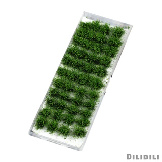 Set 40 mô hình bụi cỏ kích thước nhỏ bằng nhựa dùng trang trí tiểu cảnh cho sân vườn/ chậu cây/ đường sắt/ tàu hỏa