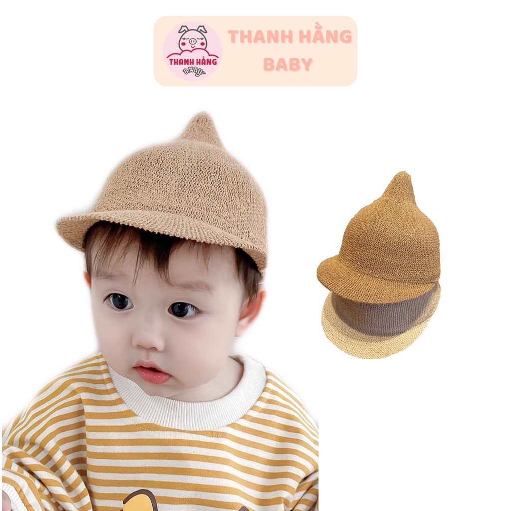 Mũ Cói Trẻ Em Hàn Quốc, Mũ Cói Đi Biển Cho Bé Thanh Hằng Baby 6 Tháng Đến 2 Tuổi