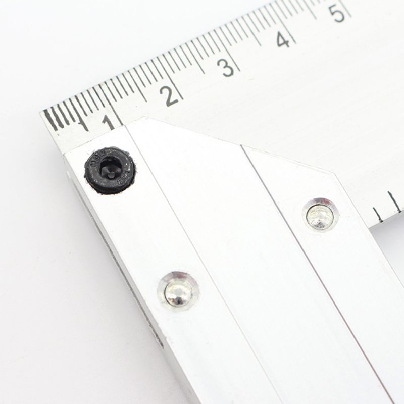 Thước Đo Góc 90 Độ Bằng Nhôm Dày Dặn Chuyên Dụng Cho Thợ Mộc 300